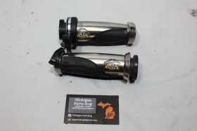 56206-96 Harley-davidson Touring Grips Metal And Rubber H.o.g Owners Group