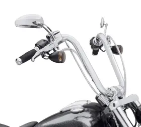 56943-10b Harley-davidson 1-1/4 Inch Fat 12 Mini-ape Apehanger Handlebars Fxsb Breakout