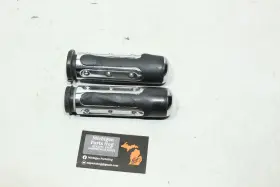 56971-07 Harley-davidson 08-24 Touring Softail Ironside Handlebar Throttle By Wire Chrome Grip Set