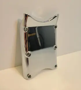 67902-96 Harley-davidson Oem Sportster 1200 Custom Chrome Handlebar Riser Cover Bracket 67902-96 Harley-davidson Oem Sportster 1200 Custom Chrome Handlebar Riser Cover Bracket