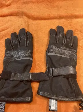 97338-13 Harley-davidson Gauntlet Gloves Rampart Black 97338-13 Harley-davidson Gauntlet Gloves Rampart Black