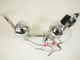 B-41-8 Harley-davidson Oem Sportster Xl883 Xl1200 Softail Dyna All Year 1 Inch Handlebar With Speakers