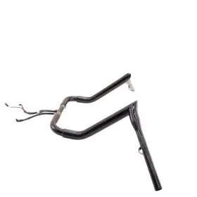 Wo576 Harley-davidson 2017 - 2023 Street Glide Ape Handle Bar Black Straight Wiring