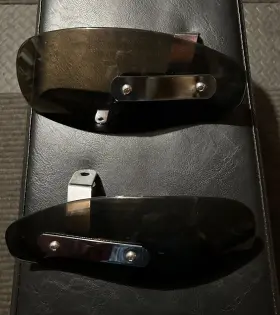 Hdbubalus 611040062400 Motorcycle Hand Wind Protector Smoked Shields-harley Dyna/sportster Used Hdbubalus 611040062400 Motorcycle Hand Wind Protector Smoked Shields-harley Dyna/sportster Used