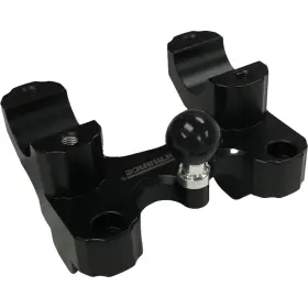 Hr10163-rb Helibars Offset Riser Black With Ram Mnt 20-up Pan America