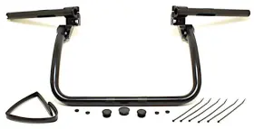Hz10143-ba Helibars Horizon Es Multi-axis Handlebar System Black - Harley # Hz10143-ba Helibars Horizon Es Multi-axis Handlebar System Black - Harley #