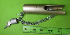 43m0483 Hero Vintage Motorcycle Handlebar Lock With 2 Keys 43m0483 Hero Vintage Motorcycle Handlebar Lock With 2 Keys