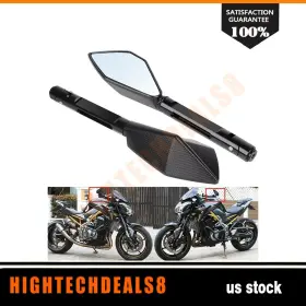 Htc16671321a Hightechdeals8 Motorcycle Side View Mirrors 8mm/10mm Cnc Aluminum Bar End For Honda Black Htc16671321a Hightechdeals8 Motorcycle Side View Mirrors 8mm/10mm Cnc Aluminum Bar End For Honda Black