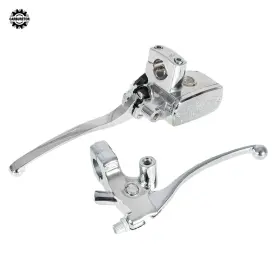 Hgf101100 Home-garden-fix New 1 Inch 25mm Motorcycle Handlebar Hydraulic Brake Master Cylinder And Clutch Lever