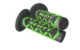 219626-1089 Honda Scott Diamond Twist Throttle Mx Grips Donut Black Green Yamaha Wr 400f 426f 450f 219626-1089 Honda Scott Diamond Twist Throttle Mx Grips Donut Black Green Yamaha Wr 400f 426f 450f