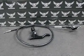 22870-kz3-j20 Honda 2000 2001 Cr250r Short Pull 1 Finger Clutch Perch Mount With Lever Cable