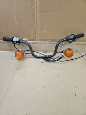53100-102-790 Honda 1978 1979 Ct90 Ct 90 Trail Handlebars Black Turn Signals 53100-102-790 Honda 1978 1979 Ct90 Ct 90 Trail Handlebars Black Turn Signals