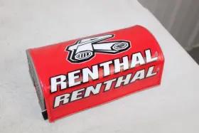 53121-mke-a70 Honda New Red Renthal Handlebar Pad 1-1/8 Inch Cr Kx Ktm Rm Yz 125 250 2024 Crf450 53121-mke-a70 Honda New Red Renthal Handlebar Pad 1-1/8 Inch Cr Kx Ktm Rm Yz 125 250 2024 Crf450