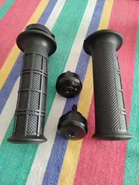 53150-k1t-e10 Honda Crf300/l And Rally Oem Grips Bar End Weights Ft21 To Ft25 Model