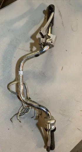 Hm-3qb-t Honda 1970 1971 1972 Ct90 Ct 90 Handle Bars Throttle Cable Wires Brake Levers Hm-3qb-t Honda 1970 1971 1972 Ct90 Ct 90 Handle Bars Throttle Cable Wires Brake Levers