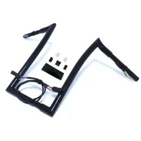 Gtc-tghd-hpk034 Httmt 1.25 Inch Meat-hook Handlebar For Harley Road King Flhr 2008-2013 Rise 12ft 14 16 Gtc-tghd-hpk034 Httmt 1.25 Inch Meat-hook Handlebar For Harley Road King Flhr 2008-2013 Rise 12ft 14 16