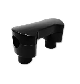 Us-tghd-hbs009-bk Httmt Httmt- Us-tghd-hbs009-bk- 1 Inch Hefty Handlebar Riser/top Clamp Kit Chrom