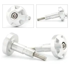 Hukyu 612063682002 1 Pair Aluminum Motorcycle Handle Bar Grip Ends End Caps Plug Fit Bmw R18