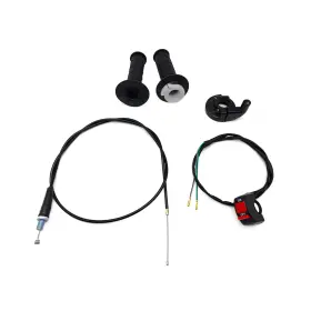 Cc100x Ifunplus Bike Throttle Hand Grips Cable Clamp Kit For Coleman Ct200u Trail 200 Mini 196cc Cc100x Ifunplus Bike Throttle Hand Grips Cable Clamp Kit For Coleman Ct200u Trail 200 Mini 196cc