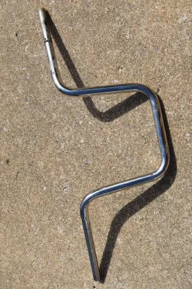 2884012-410 Indian Motorcycle Polished Stainless Mini Ape Hanger Handlebar 2015-2023 Scout 2884012-410 Indian Motorcycle Polished Stainless Mini Ape Hanger Handlebar 2015-2023 Scout