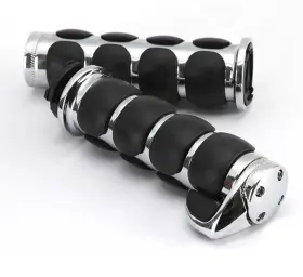 87507957 Innoglow Motorcycle Hand Grips 1 Inch Universal Non Slip Harley Throttle Assist