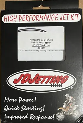 Jdh015 Jd Jetting Honda Cr250 Jet Kit High Performance Cr250r 1999 2000 Jdh015 Jd Jetting Honda Cr250 Jet Kit High Performance Cr250r 1999 2000