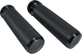03-89blk Joker Machine Sensor-type Knurled Handgrips - Black Anodized