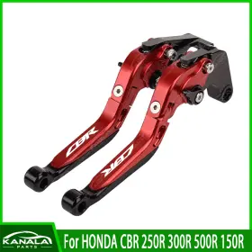 Kanala 250r 300r 500r 1set For Honda Cbr Motorcycle Brake Lever Clutch Handle Red