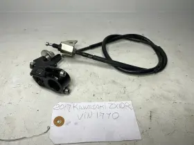 46076-0157 Kawasaki 2016 - 2020 Zx-10r Left Holder Clutch Lever And Cable-clutch Oem 46076-0157 Kawasaki 2016 - 2020 Zx-10r Left Holder Clutch Lever And Cable-clutch Oem