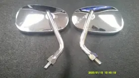 56001-0033 Kawasaki Set Of Oem Mirrors Fits Vn1700 Voyager/nomad/vaquero/classic 2009-25