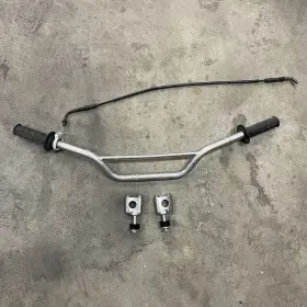 46003-0205-458 Kawasaki Original Oe 12-23 Klx140 Handlebar With Mounts