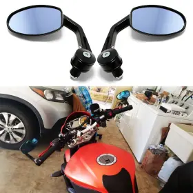 Keepdsgncb131 Keepdsgn Motorcycle Handle 7/8 Inch Bar End Rear View Mirror For Triumph Speed Triple 765 675 Keepdsgncb131 Keepdsgn Motorcycle Handle 7/8 Inch Bar End Rear View Mirror For Triumph Speed Triple 765 675