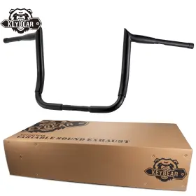 103-15-hxyb-bk Key-bear 15 Handlebar For Harley Davids Triglide Cvo Tri Glide Street Ultra Classic