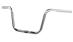300210 Khrome Werks Harley Chrome 10 Inch Ape Hanger Tbw 1 Clamp Handlebar