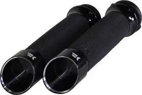 500140 Khrome Werks Edge Grips - Custom Contour Black 500140 Khrome Werks Edge Grips - Custom Contour Black