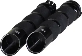 500250 Khrome Werks Edge Air Cushion Grips Black Cable 500250 Khrome Werks Edge Air Cushion Grips Black Cable