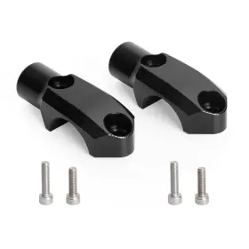 M529-a164-blk Kingdarn Cnc Pair Master Cylinder Clamp With 10mm Mirror Mount Black For 22mm Handlebar M529-a164-blk Kingdarn Cnc Pair Master Cylinder Clamp With 10mm Mirror Mount Black For 22mm Handlebar