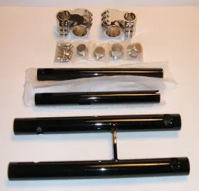 06013257 Klock Werks Harley Handlebar Klipsplitter Klip Black And Chrome 12 Inch Rise 06013257 Klock Werks Harley Handlebar Klipsplitter Klip Black And Chrome 12 Inch Rise