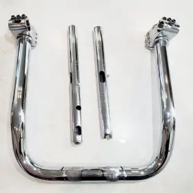 Kw06-01-8013-c Klock Werks Knock Kliphanger 14 Inch Chrome Handlebars Harley 2008-2024 Flht Flhx Glide Kw06-01-8013-c Klock Werks Knock Kliphanger 14 Inch Chrome Handlebars Harley 2008-2024 Flht Flhx Glide