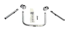 Kwh-04-0344 Klock Werks Klip Hanger Handlebar Kit - 10 Inch Chrome/chrome Kwh-04-0344 Klock Werks Klip Hanger Handlebar Kit - 10 Inch Chrome/chrome