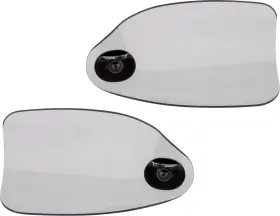 Kws-01-0121-cc Klock Werks Flare Handguards - Harley-davidson Cable Clutch Clear Kws-01-0121-cc Klock Werks Flare Handguards - Harley-davidson Cable Clutch Clear
