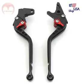 Fx-147-cs-210807-04 Krace Cnc Brake Clutch Levers Adjustable For Yamaha Raptor 250 2008-2013 Long Aluminum