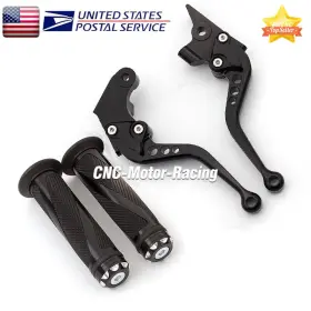 Fx-147-cs-250227 Krace For Yamaha Xsr900 Xsr700 Abs 2016-2021 Cnc Brake Clutch Levers And Grips Short