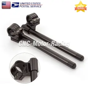 Fx-flcb-cs-200529-15 Krace 48mm Rised 1 Inch Fork Tube Clip On 7/8 22mm Handlebar 10 Degree For Cbr600rr 05-18 Fx-flcb-cs-200529-15 Krace 48mm Rised 1 Inch Fork Tube Clip On 7/8 22mm Handlebar 10 Degree For Cbr600rr 05-18