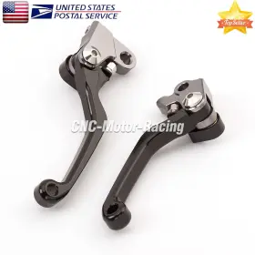 Fx-yyc-147-cs-2107-17-16 Krace For Honda Crf150f Crf230f 2003-2020 Cnc Brake Clutch Levers Dirtbike Pit Black