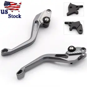 Kr-5d168-rzm2e-20231218-m-513 Krace Cnc 3d Brake Clutch Levers Gray For Yamaha Yfm700 Raptor 700r 2007-2018 2016