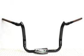Bb19-12hg Kst Kustoms High Gloss Black 1.5in Bison Bagger 12in Rise Handlebar -
