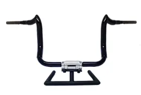 Bisonbagger12gb Kst Kustoms Gloss Black 12 Inch Bison Bagger Handlebars Bars Harley Touring Batwing Bisonbagger12gb Kst Kustoms Gloss Black 12 Inch Bison Bagger Handlebars Bars Harley Touring Batwing