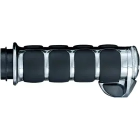 0630-0453 Kuryakyn New Premium Iso Grips With Chrome Accent Rings Throttle Boss 6228 0630-0453 Kuryakyn New Premium Iso Grips With Chrome Accent Rings Throttle Boss 6228