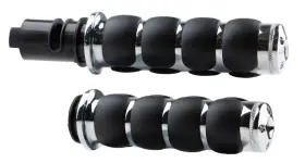 10137-1 Kuryakyn For Iso Grips 24 Touring And Softails Throttle-by-wire Chrome